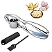 Produktbild DAIRF Knoblauchpresse,Knoblauchschneider Garlic Press Knoblauch Crusher Küchenhelfer Ingwer Knoblauchpresse (einschließlich 1 Silikon-Knoblauchschäler und 1 Reinigungsbürste)