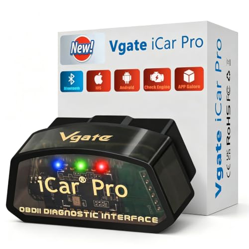 Vgate-iCar-Pro-Bluetooth-40-OBD2-Code-Reader-OBDII-Fault-Diagnostic-Tool-Compatible-Car-Adapter-Check-Engine-Light-for-iOS-iPhone-Android-and-Windows Vgate iCar Pro Bluetooth 4.0 OBD2 Code Reader OBDII Fault Diagnostic Tool Compatible Car Adapter Check Engine Light for iOS, iPhone, Android and Windows - Image 1