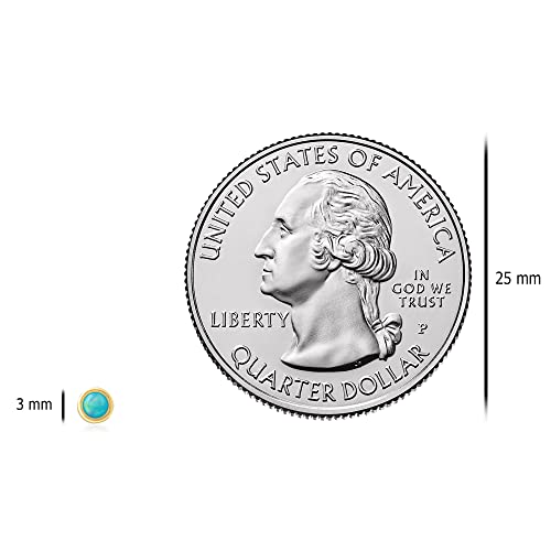 18K Gold Plated Sterling Silver Stud Earrings for Women - Made of Real Sterling Silver - 18K Gold Plated - Available Across Various Shapes and Designs4