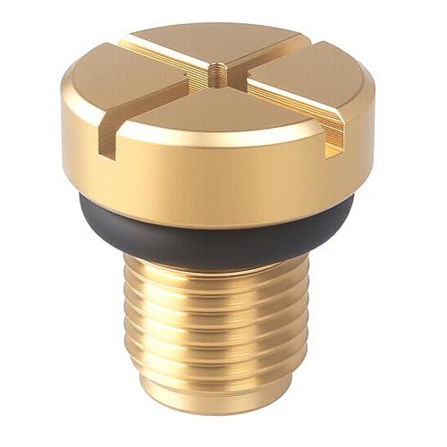 Amavoler Radiator Coolant Expansion Tank Bleeder Screw Fit for BMW