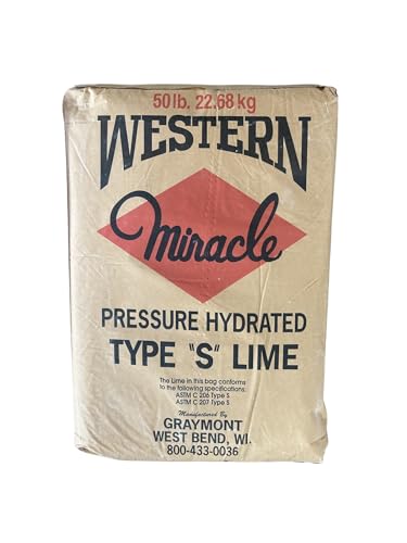 Mutual Industries Western Type S Hydrated Lime 40 Lb Bag Masonry Lime