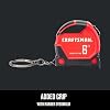 CRAFTSMAN Keychain Tape Measure, 6 FT (CMHT37106G)