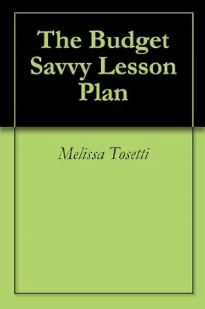 The Budget Savvy Lesson Plan-Wow! eBook