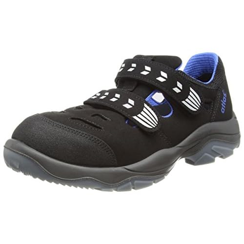Atlas Alu-tec 360 - EN ISO 20345 S1 - W10, Unisex - Erwachsene Sicherheitsschuhe, Gr. 39, Schwarz (Black)