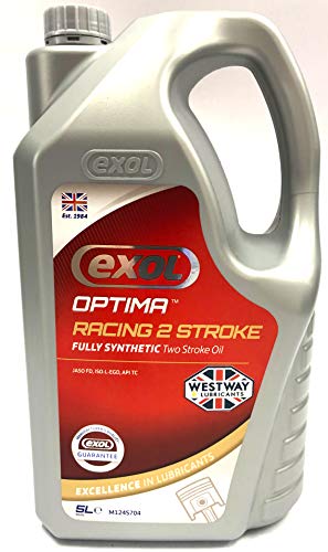5 Litre Exol Optima Racing Fully Synthetic 2 Stroke Oil