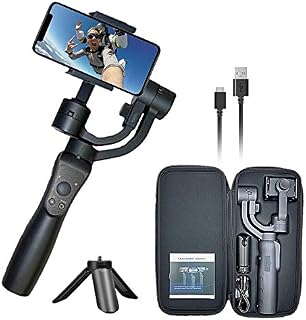 Wiser X01 3-Axis Gimbal Stabilizer for Smartphone, YouTube, Live Streaming ,Selfie, iPhone, Android