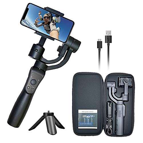 Wiser X01 3-Axis Gimbal Stabilizer for Smartphone, YouTube, Live Streaming ,Selfie, iPhone, Android