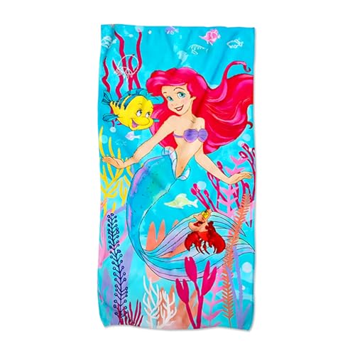 UHDS Toalla Playa Mermaid Toallas de baño Infantiles, Toalla Microfibra Playa Grande 75 x 150...