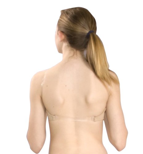 Basic Moves #4722 Adult Clear Back Seamless Bra TOP