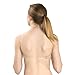 BASIC MOVES #4722 ADULT CLEAR BACK SEAMLESS BRA TOP
