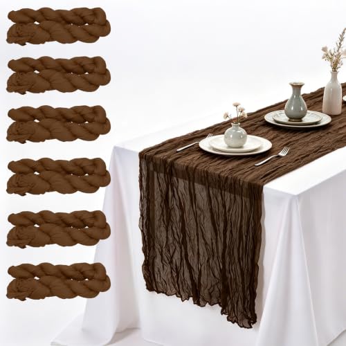 METALLIXITY 6�Z�b�g �`�[�Y�N���X�e�[�u�������i�[ 3x0.9���[�g��/118x35.4�t�B�[�g �u���E�� | �{�w�~�A���K�[�[�t�@�u���b�N ���X�e�B�b�N�V�A�[ �E�F�f�B���O�o�[�X�f�[�V�����[�p�[�e�B�[�p