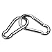 30 Pack 2 Inch Small Carabiner Clip Heavy Duty Spring Snap Hook M5 Stainless Steel Bulk Mini Locking Carabiner Clips for Key Hiking Camping Fishing Outdoor and Gym