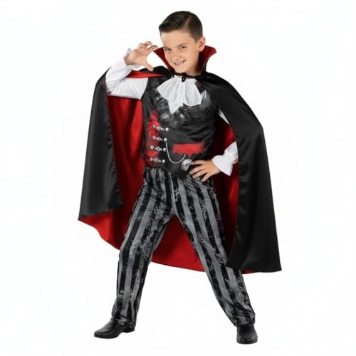 Morph Disfarce vampiro criança, disfarces dracula, disfarces de vampiro crianças, disfarce de halloween criança dracula - M