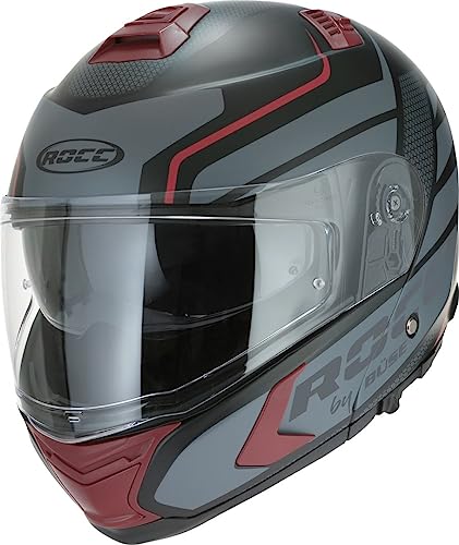 Preisvergleich Produktbild ROCC 981 Klapphelm (Black Matt / Red,XL (61 / 62))