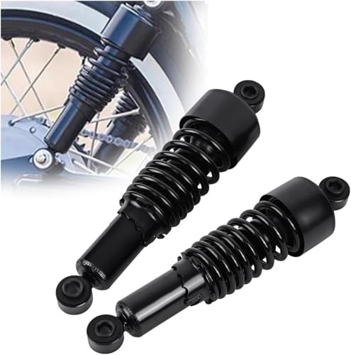 Amortisseur arrière réglable ressort noir moto Harley Sportster 1200