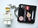 White Spaceman Key Chain