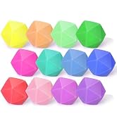 VISCOO 12 Pack Diamond Slow Rise Balls, Stress Ball for Adults, Sensory Fidget Toy for Anxiety Re...