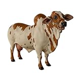 Qsvbeeqj Unterhaltsamer Spender In Rinderform Für Flüssigkeiten Bruchsichere Materialien 15 cm Höhe Erhöht Die Partyatmosphäre Kneipenzubehör In Rinderform