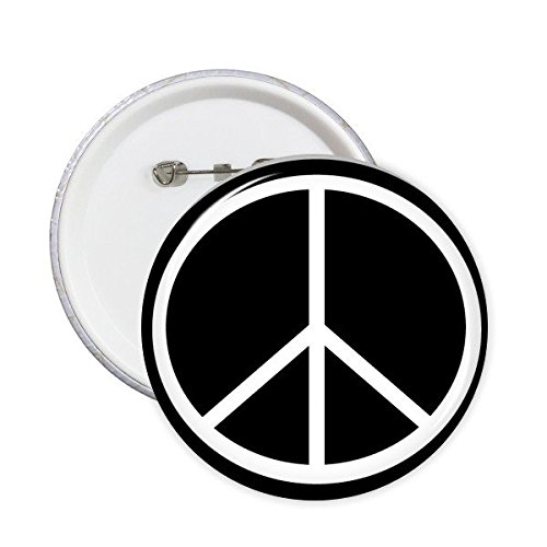 Badge anti-war motif paix et désarmement, lot de 5 broches XL comme idée cadeau engagé