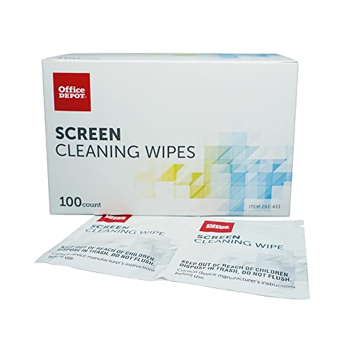 Office Depot® Brand Screen-Cleaning Wipes, Pack Of 100 #TOP1