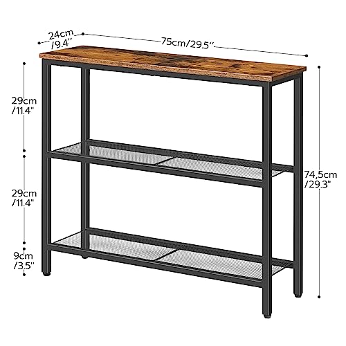 Hoobro EBF73XG01 29.5 Inch Narrow Console Table thumb #3