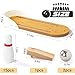 3 otters Mini Bowling Set, Wooden Tabletop Bowling Game Desk Toys Desktop Bowling Home Bowling Alleys, Desk Gifts for Coworkers, Fun Gag Gifts