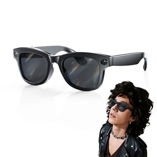 AI Smart Glasses with 4K HD Camera for Photos & Videos, Hands-Free Vlog...