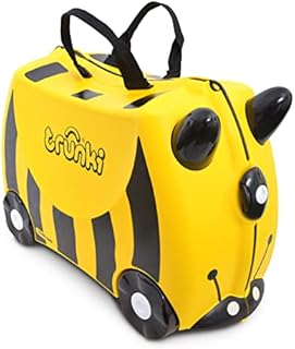 Trunki Childrens Ride-On Suitcase And Kid's Hand Luggage: Bernard Bee (Yellow)