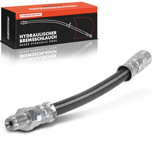 Frankberg 1x Brake Hose Brake Hydraulic Hose Rear Axle Outer Compatible with Golf III 1H1 1.6L-2.9L 1991-1997 P.a.s.s.a.t 35I 3A2 1.8L-2.8L 1988-1996 Replace# 815611707