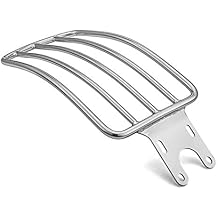 Mofun Chrome One Up Solo Seat Luggage Rack Compatible with Indian Scout Scout Sixty 2015-2025