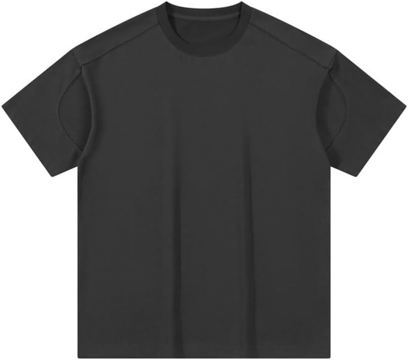 Men's Short Sleeved T-Shirt Men's Clothing Knitted Short Sleeved
