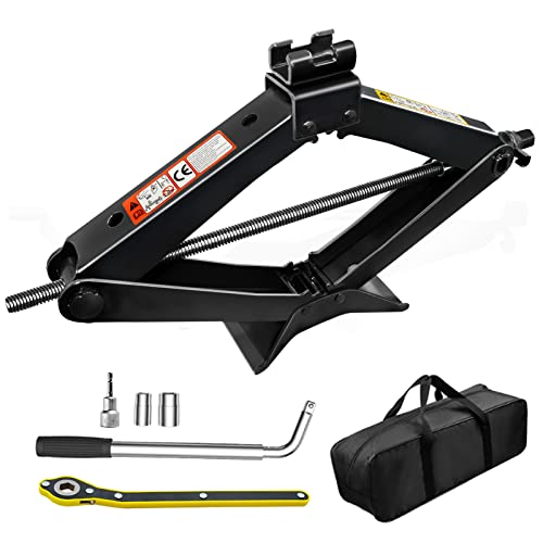 Gtyorus Scissor Lift Jack For Car - Max 2.5 Ton (5511 Lbs) Capacity Car Jack- Lifting Jack Car Kit With Wrench For Auto/Suv/Mpv #TOP1
