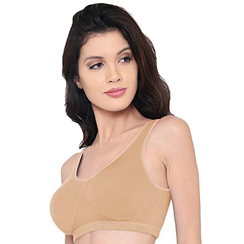 Image of Laavian Women's Modal Non-Padded Wire Free Seamless Bra