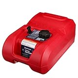 Attwood 8806LP2S EPA Certified Portable 6 Gallon Fuel Tank Without Gauge