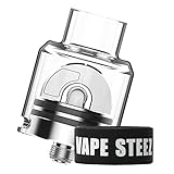 電子タバコ アトマイザー 27mm HugsVape RING LOAD RDA DTL 爆煙 VAPESTEEZオリジナルバンド付き (SS)