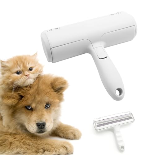 Image of Pet Hair Removal Tool Multi-Surface Pile Fur Roller Reusable Rollers for pet Hair Convenient Hair Remover for Cats and Dogs, Sofas, Carpets, Bedding, Clothing and car Seats
