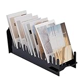 Schallplattenständer,Kartenständer,Postkartenständer für Büro, Zuhause Und Schule Geeignet, Um Dokumente Und Briefe Zu Organisieren, Um Platz Zu Sparen Und Robust Zu Sein