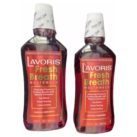 Lavoris Cinnamon Mouthwash (Pack of 2) Cover