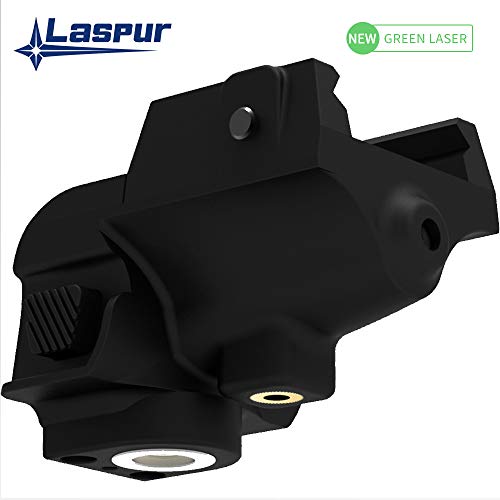 Laspur Tactical Low Profile Sub Compact Picatinny Rail Mount Green Dot Laser Sight
