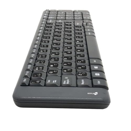 Kit inalámbrico compacto SIMPLETEK con teclado japonés QWERTY resistente a salpicaduras 4