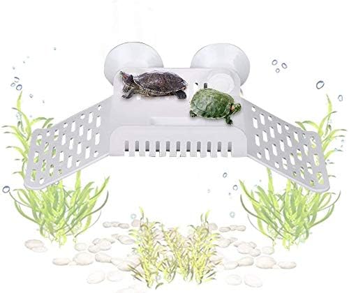 rizopets Bridge Shape Amphibious Reptiles Bask Climbing Crawling Dock Platform with Food Bowl for Aquarium & Fish Tank (B0DDCRTJFG) Amazon Price History, Amazon Price Tracker