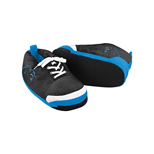 Image of FOCO Mens NFL Team Logo Plush Oversized Sneaker Slippers