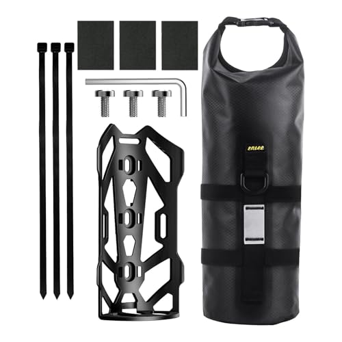 Porte-bagages de vélo pour fourche avant avant avec support bidon intégré