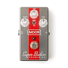 M249 Super Badass Dynamic O.D. is the MXR by Dunlop overdrive pedal that provides your setup with that extra bite it needs while preserving the dynamics of your sound. Thanks to MOSFET clipping diodes, this pedal offers clean boost sounds or a vintag...