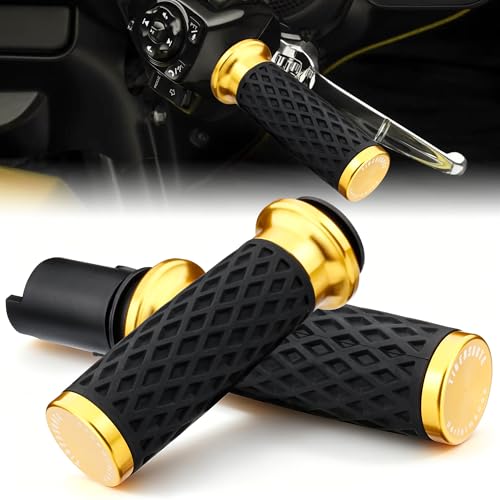 Poignées de guidon en silicone 2,5 cm Harley CVO Road Glide 2023 Softail 0424