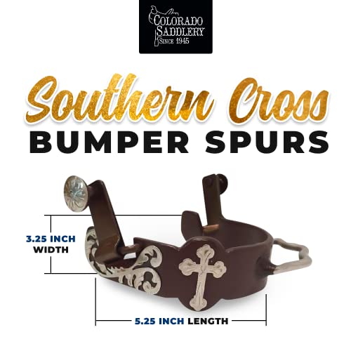 Colorado Saddlery The The Southern Cross Bumper Spur, Antique Brown #TOP3