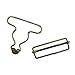 2 inch Inside Bottom Size Bronze Suspender Buckle with Rectangle Buckle Sliding Bar Pack of 10 Sets (Bronze) Q2055