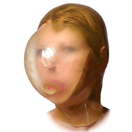 Masque intégral en latex de haute qualité BB93 pour une immersion sensorielle totale