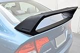 for 2006-2011 Honda Civic Sedan Models | Mugen RR Style ABS Plastic Primer Black JDM Rear Trunk Lid Wing Spoiler