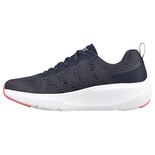 Skechers Women's Go Run Elevate Mesh Lace-up, Navy, 5